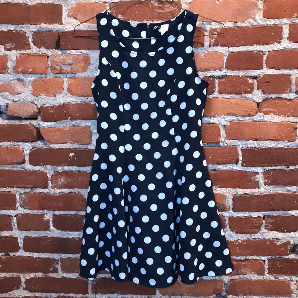 Polkadot skater dress